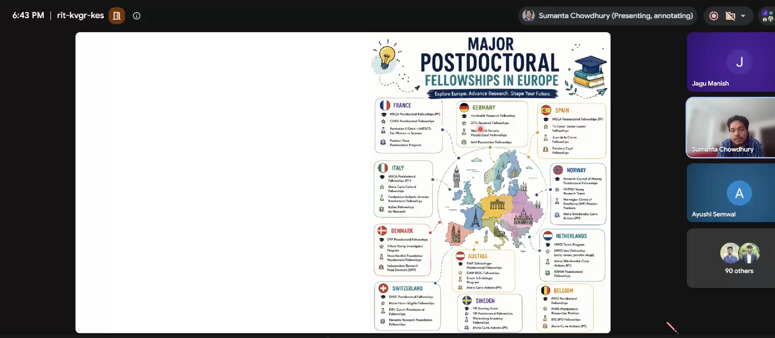 PGAC Postdoctoral Opportunities Series | Lecture 2 — photo 2 of 5